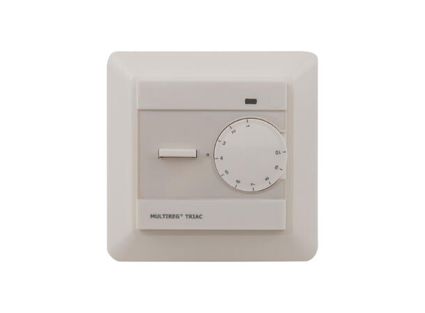 Multireg Triac  1000W - RAL9010 Hvit  RAL 9010